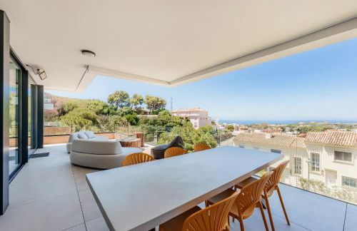 Villa Vida - Luxury Panorama Seaview Penthouse in Organic-Boho Design with Pool, Gym, Spa - Photo 7