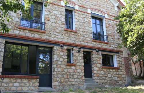 A la meulière d'Orsay, vue sur la vallée, au calme - Foto 10