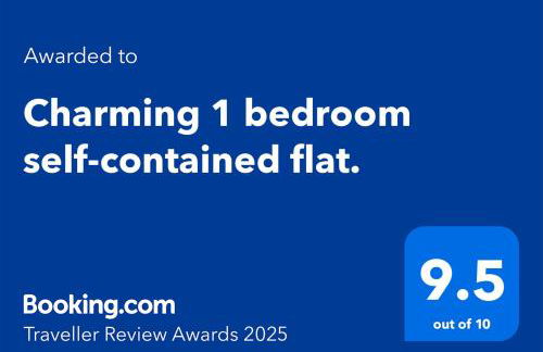 Charming 1 bedroom self-contained first floor flat - Foto 11