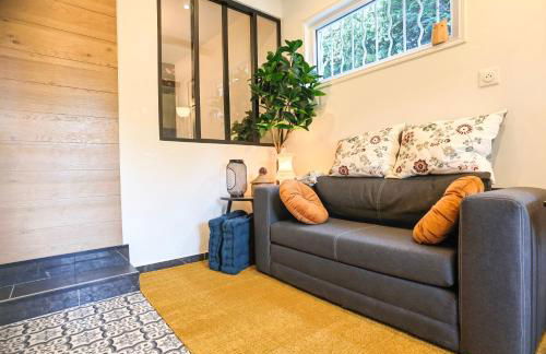 Exquisite tiny house with garden and air con - between Paris-Disneyland - 3mins from train station - Foto 9