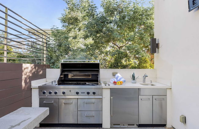 Kings Road West Hollywood Luxury Pool, Views, Firepit, Modern Design - Foto 35