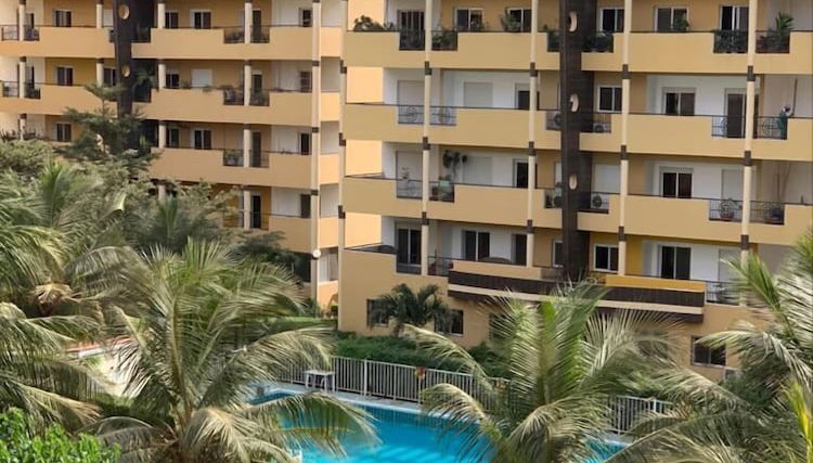 Façade de l’hébergement