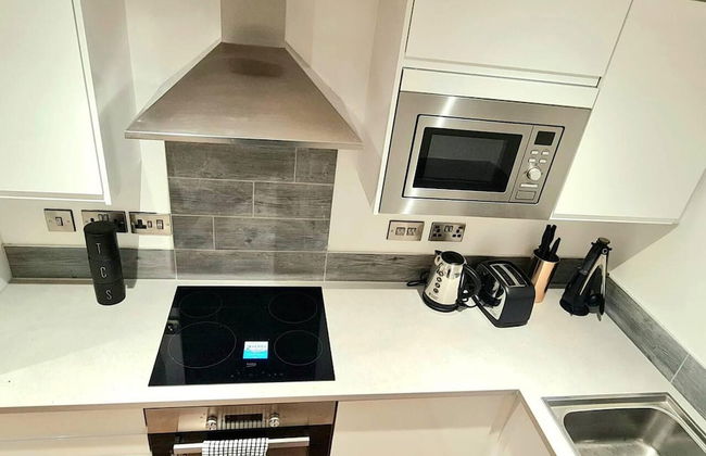 1-bedroom Aprt in Salford- Freeparking- Sleeps3 - Foto 5