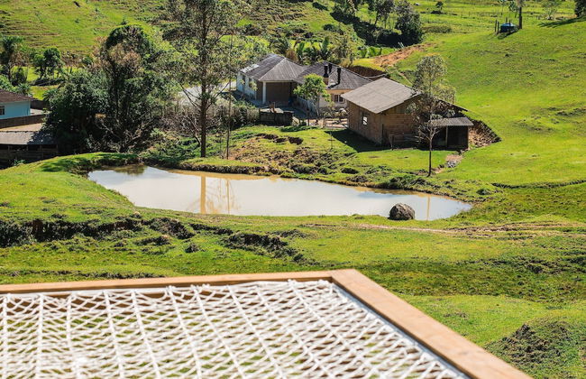 Prana Chalé com Hidromassagem na Serra - Foto 63