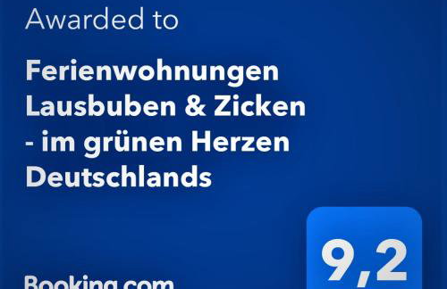 Ferienwohnungen Lausbuben & Zicken - im grünen Herzen Deutschlands - Foto 2