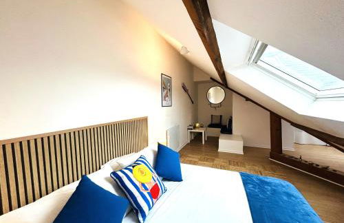 Charmant appartement 4 personnes à 50m de la plage - balcon vue mer -CELESTE - Foto 15