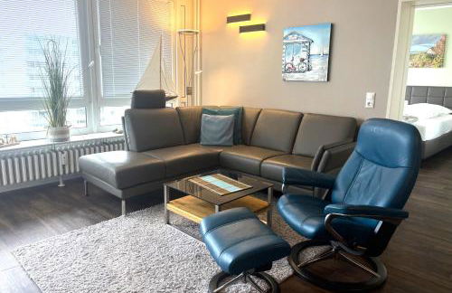 Skriien Mö TOP-Fewo 4 Sterne 5 Min zum Strand Balkon 2 SZ TG Zentrum - Foto 15