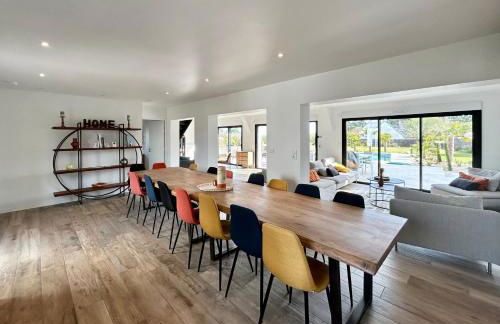 Superbe Villa à 200m de la plage tout confort avec piscine chauffée, couverte et spa - Foto 60