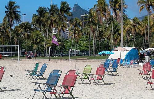 Studio com vista incrível no Flamengo - Foto 39