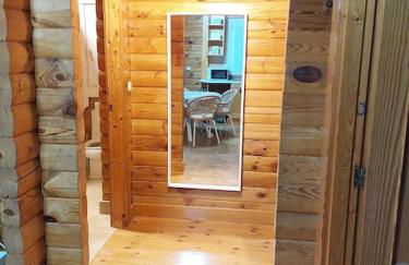 La casica de madera con Jacuzzi exterior y barbacoa - Foto 34