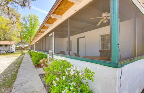 Dock and Fire Pit Scenic Studio on Suwannee River! - Foto 19