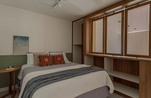 Loft Moderno, 500m Praia, Piscina, Sauna, WiFi 1GB - Foto 4