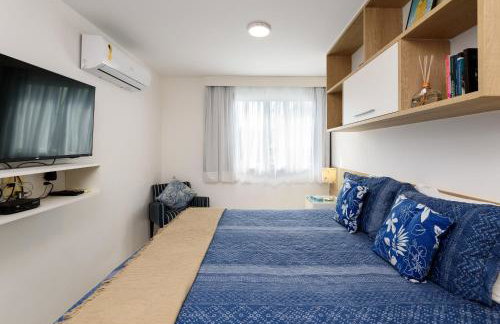 Frente Mar no Recreio com Varanda Privativa Ideal para Família - Foto 21