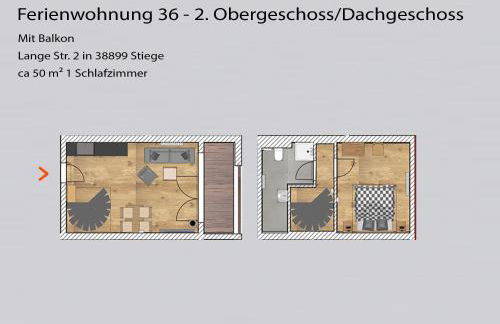 Auszeit-im-Harz Haus 5 Wohnung 36 - Foto 5