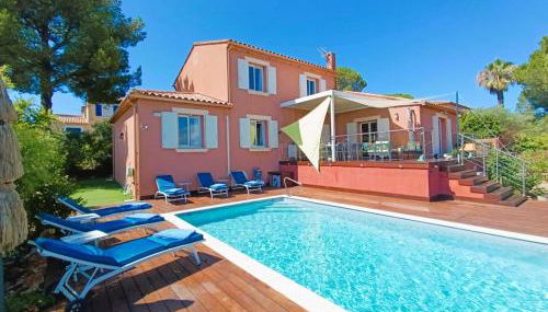 Superbe Villa 5 étoiles Presqu'Île de Giens la Madrague Rita la Villa d'Or vue mer piscine - Foto 3