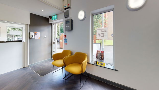 Sala de estar do lobby