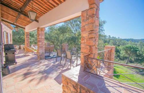 Villa 200m2, 10 pers, AC, Piscine, Forêt privée - Foto 22