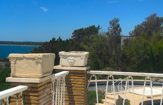 Mare Degli Angeli Splendid Mediterranean Seaside Villa Gardens Pool Almost Heaven - Foto 35