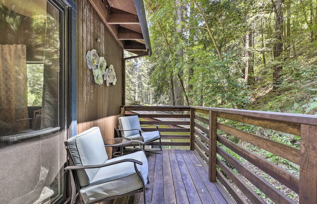 Tranquil Guerneville Home with Redwood Views - Foto 45