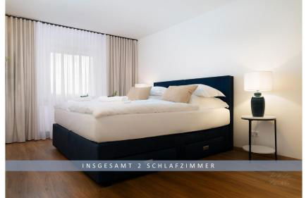 Apartment Leinetal - bester Schlafkomfort in hochwertiger Hotelbettwäsche, 3 Zimmer - große Küche, Duschbad & Parkplatz - Photo 14