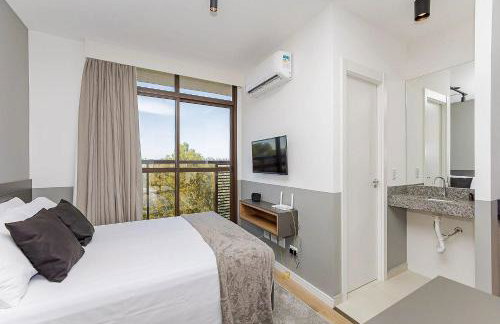 Prédio novo próximo ao parque Barigui com coworking e lavanderia - Foto 29