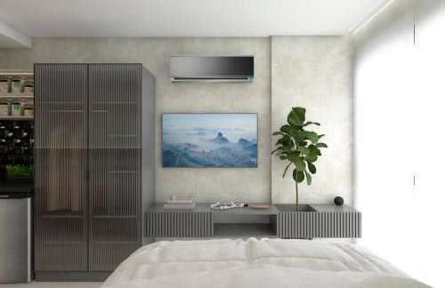 FLAT aconchegante e moderno, 100m do mar - Foto 12