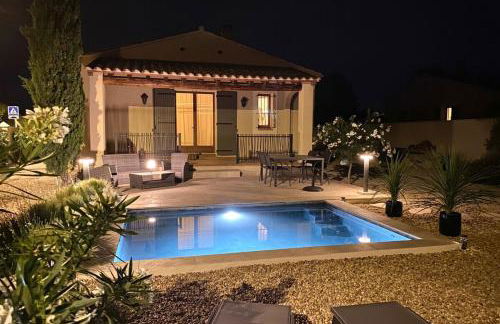 Les Lauriers Blancs air-conditioned villa with swimming pool - Photo 34