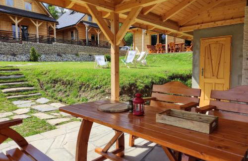 Borowikowe Zacisze drewniane domy z kominkami - Foto 42