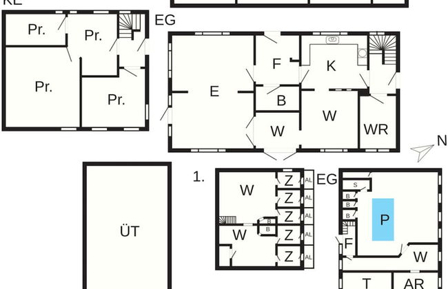 20 Person Holiday Home in Karby - Foto 17