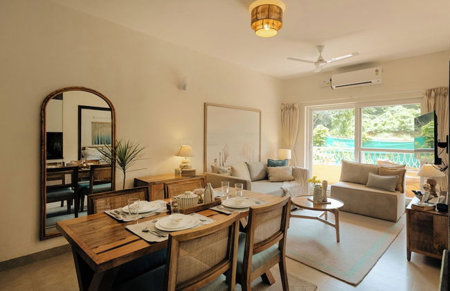 Alaya Stays Veera Marina 1BHK with Pool - Foto 37