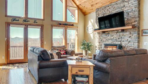 Pool, Hot Tub & Mountain Views: Cleveland Cabin - Photo 3