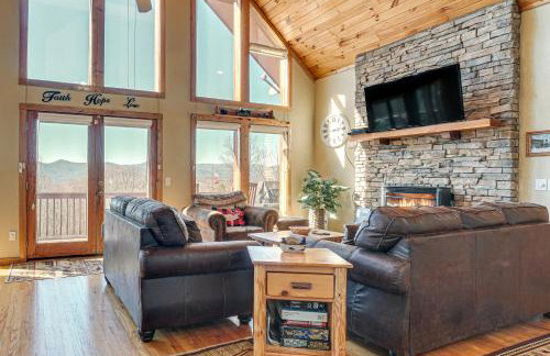 Pool, Hot Tub & Mountain Views: Cleveland Cabin - Foto 3