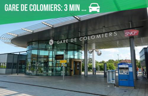 First flight Colomiers - à 8 mn de l'aéroport- Proche Airbus - 6 voyageurs - Foto 24