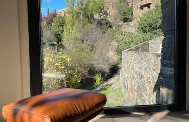 Villa privada y piscina salina y chimenea colgante - Foto 34