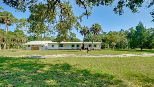 Private 3-Acre Retreat with Game Room in Bunnell! - Foto 3