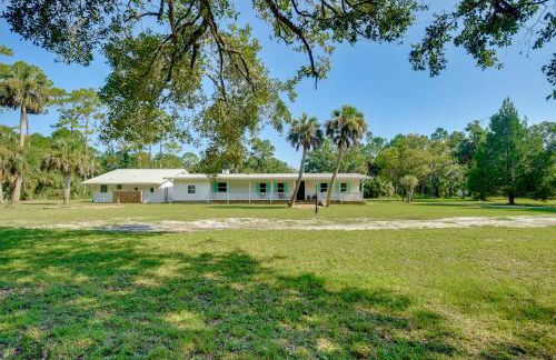 Private 3-Acre Retreat with Game Room in Bunnell! - Foto 3