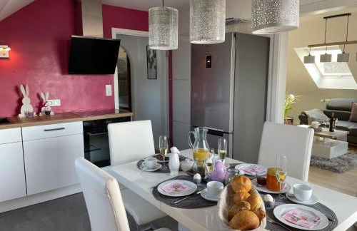 Komfortable Ferienwohnung 100qm mit Loggia in Schauenstein im Frankenwald-Fichtelgebirge - Foto 8