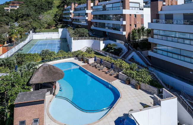 Apto vista mar 4 dormitórios e piscina - Foto 16