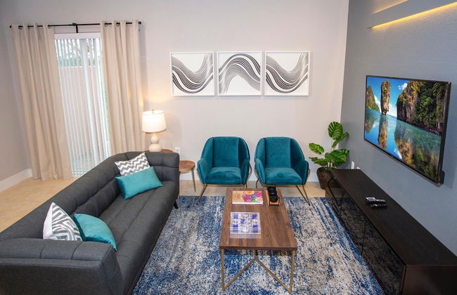 4 BR 4 BA Villa 5min Disneyworld 1804ft BBQ - Foto 35