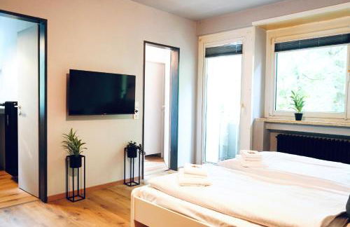 Naturnahes Apartment- 3 Betten-Waschmaschine-Parkplatz-Balkon - Foto 3