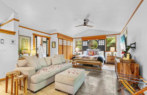 Volcano Tea House Cottage-SpaBath-HotTub-FirePlace - Foto 44