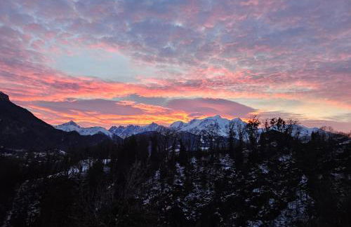 SUPERBE DEMI CHALET LUXUEUX 120M² 8 Personnes à SALLANCHES. - Foto 16