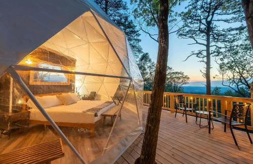 Glamping dome w hot tub & fire pit - Foto 29