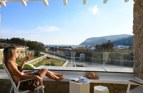 Villa "Kalli" with private pool - beachfront - Kalo Livadi - Foto 45
