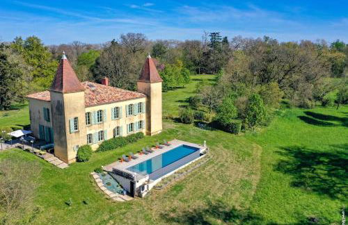 Château Soules - Piscine - Lac - Calme - Foto 41