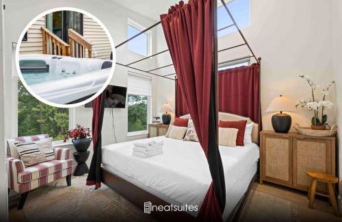 4BR, 2 & half Bath, Hot Tub, Private Parking, Near Ark - Foto 1