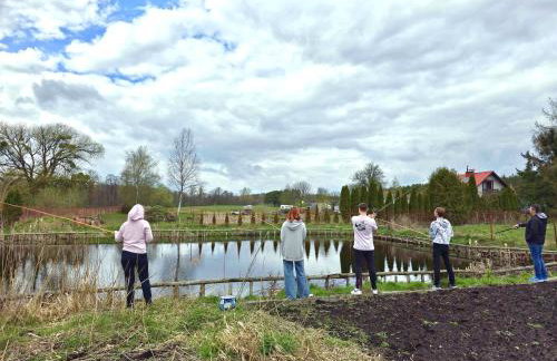 Mazurski Domek z Cegły nad Jeziorem - Foto 13