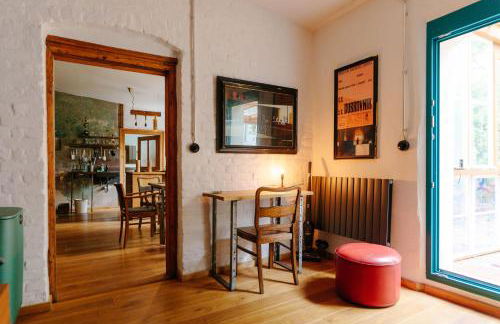 The Upholstery Tinyhouse Deluxe Eco Chalet Kreativ Citynah - Foto 47