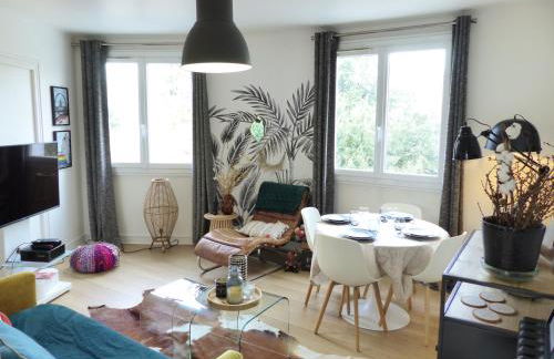 PROCE - Apt lumineux et cosy, vue parc de Procé - Foto 9