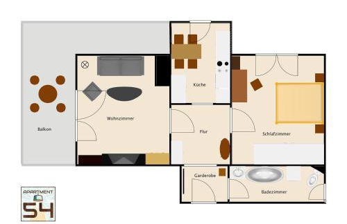 Apartment 54 - 4 Sterne Ferienwohnung in Bad Arolsen - Foto 8